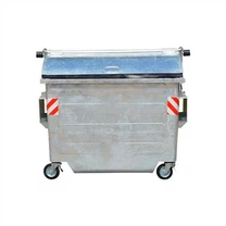 ถังขยะสังกะสีใบใหญ่